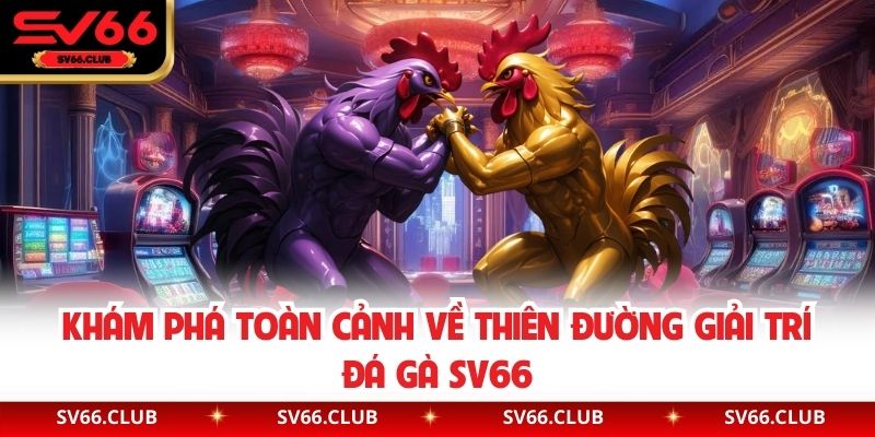 Khám phá toàn cảnh về thiên đường giải trí đá gà SV66