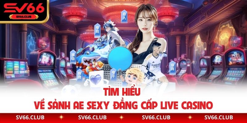 Tìm hiểu về sảnh AE Sexy đẳng cấp live casino 